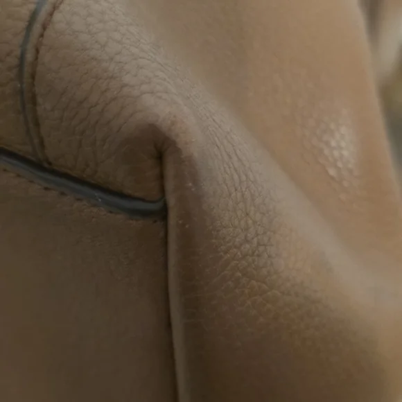 Coach Edie  Brown Leather Embossed Horse And Carriage Bag - Picture 9 of 15